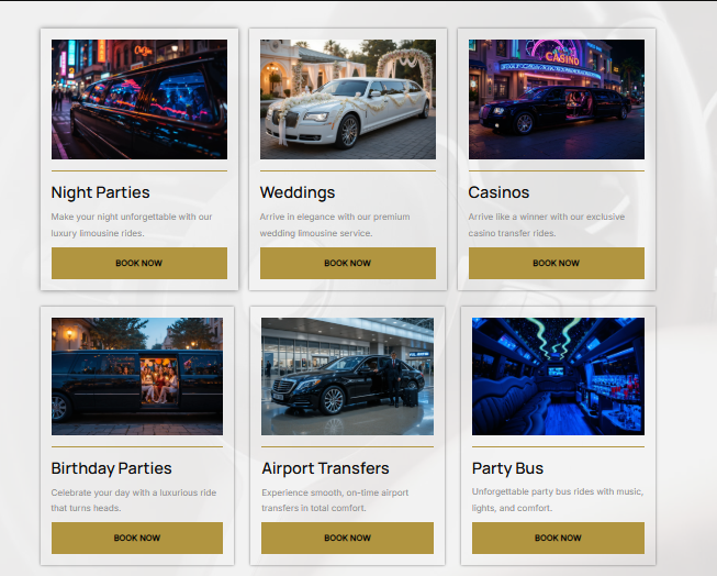 CLPN Limousines screenshot